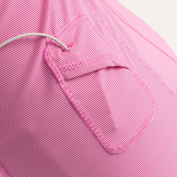 💫Lululemon Run: Stay On Course TankParis Pink White Microstripe - Picture 10 of 10